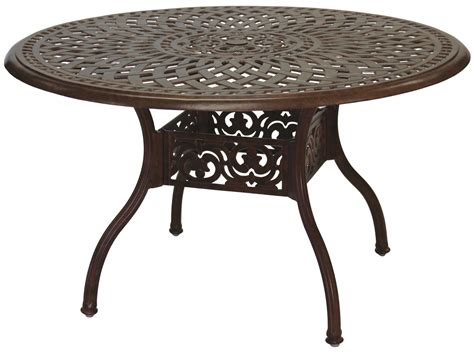 round metal patio table sets